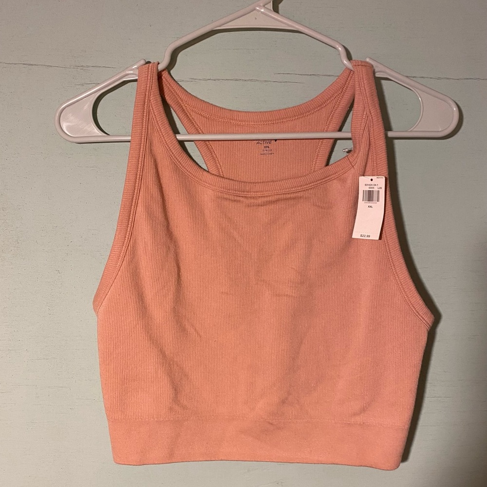 Old Navy Active Peach Tank Top SZ XXL